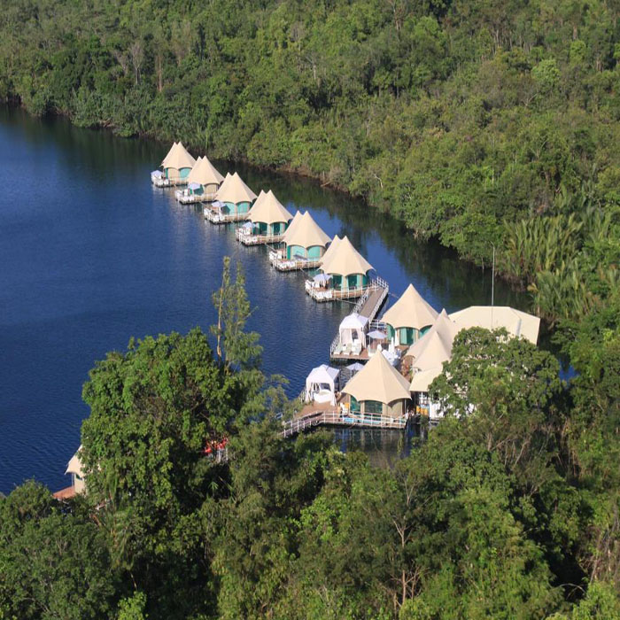 4 RIVERS FLOATING LODGE, Living in Cambodia, 4-star hotel 4 RIVERS FLOATING LODGE