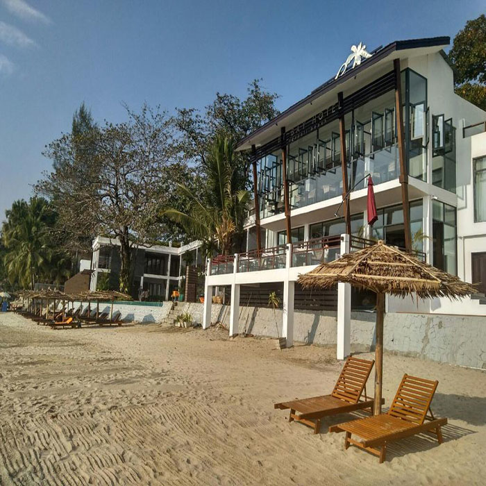 BT BAY HOTEL, Living in Ngapali, Myanmar, 3-star hotel BT BAY HOTEL