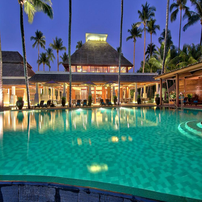 HILTON NGAPALI RESORT, Living in Ngapali, Myanmar, 5-star hotel HILTON NGAPALI RESORT